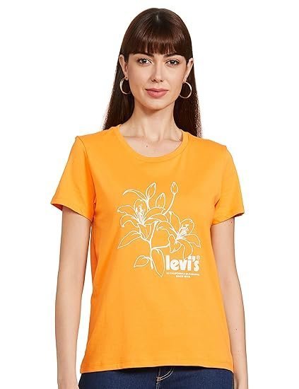 Levi's Women's Regular Fit Brand Logo T-Shirt