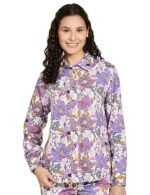 Marks & Spencer Womens Floral Linen Blend Collared Neck Regular Fit Shirt